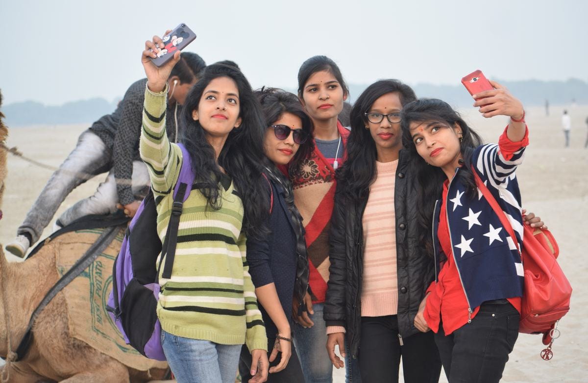 Winter season start people enjoy on across ganga in varanasi