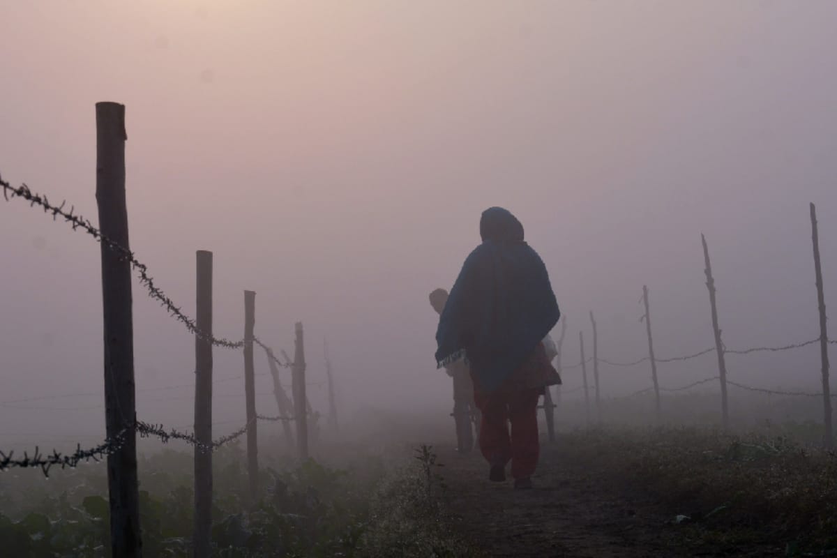 shivering cold,people facing record breaking Winter in western UP