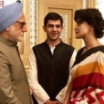 'द एक्सीडेंटल प्राइम मिनिस्टर' के सेट की तस्वीर