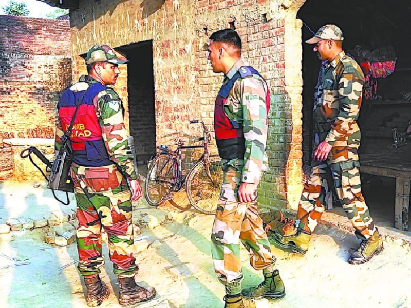 बाराबंकी में सेना को भारी मात्रा में मिला विस्फोटक