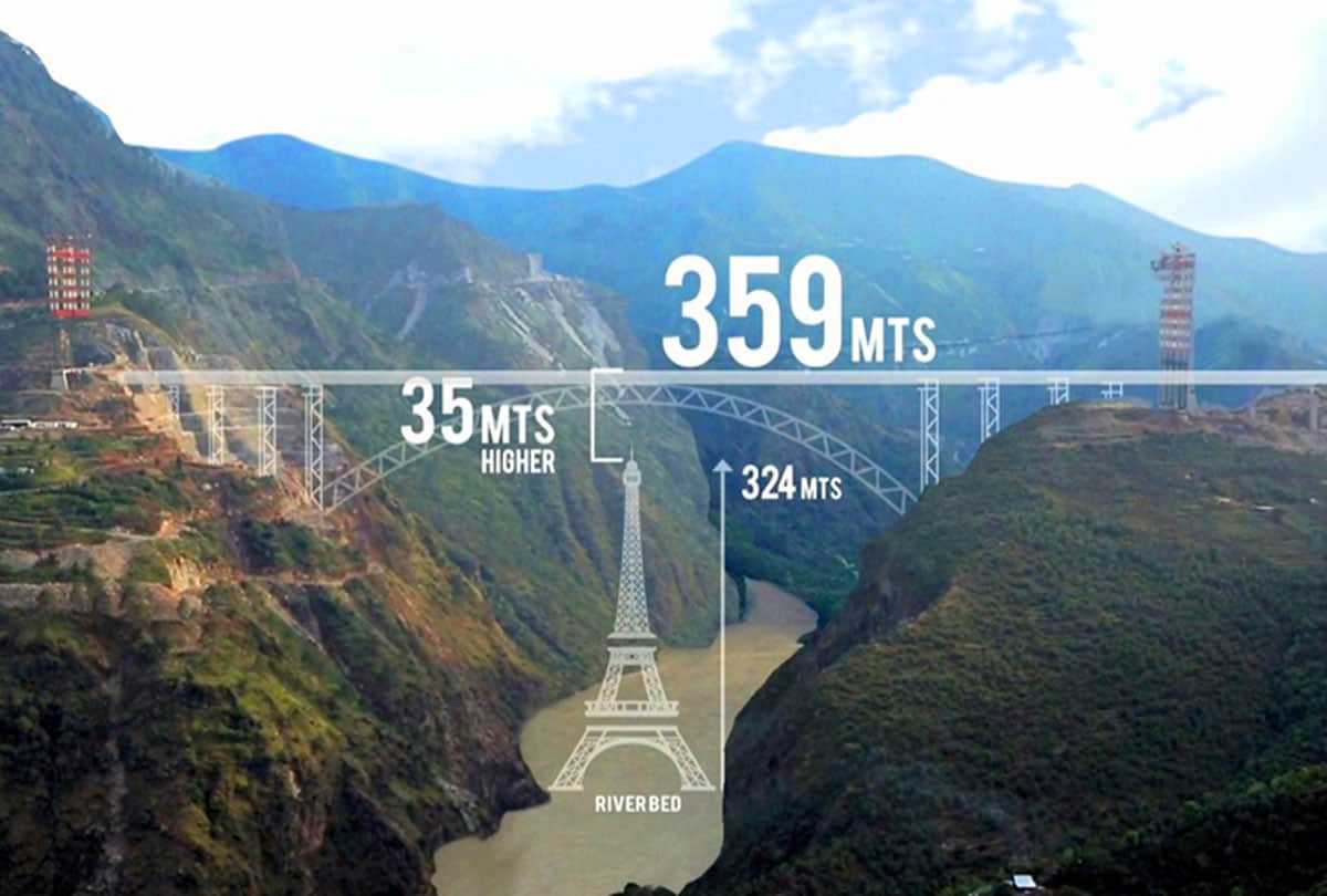 Jammu and Kashmir: Engineer became an example by preparing the highest bridge-road in the world, see photos