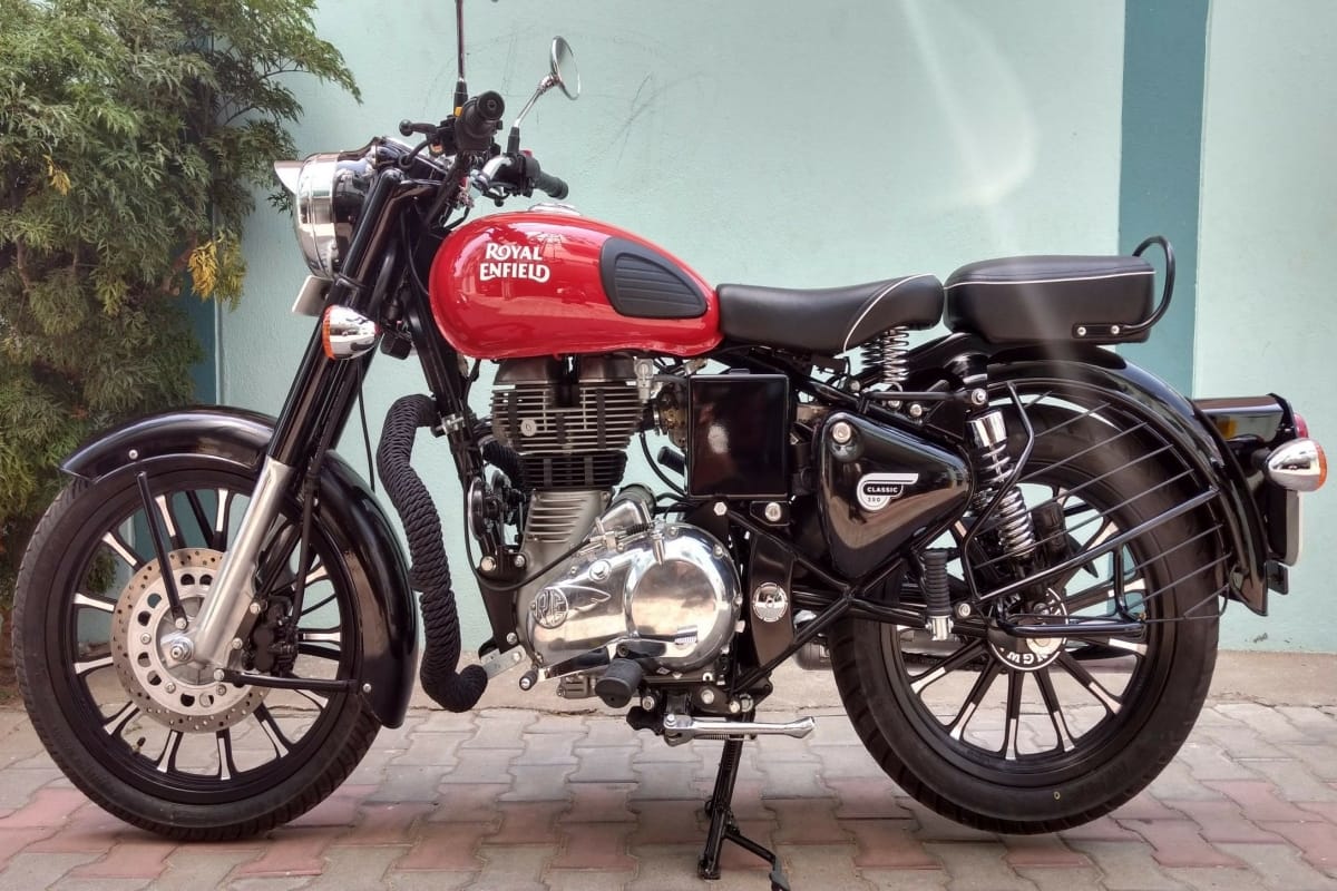 Royal enfield classic 350 redditch launched in india with abs