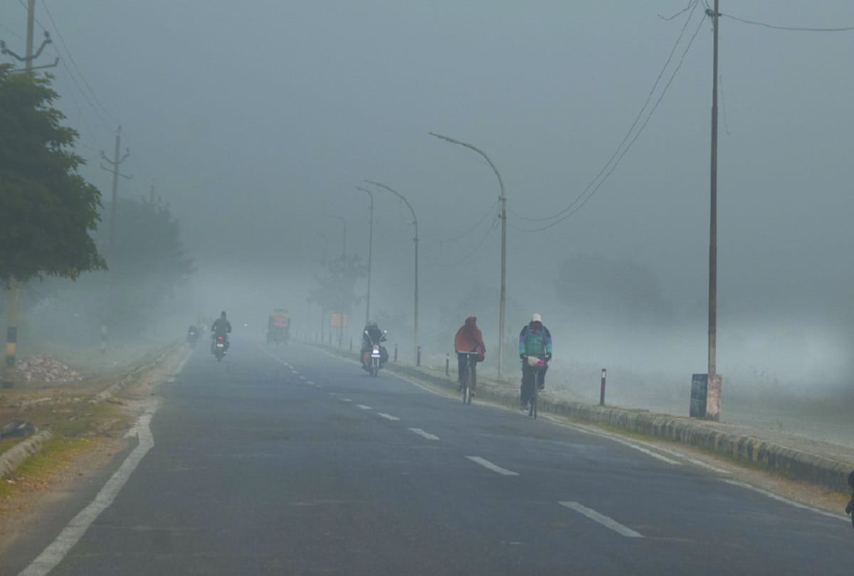 Meerut, Cold war in West UP and mercury dropped by two degrees Celsius