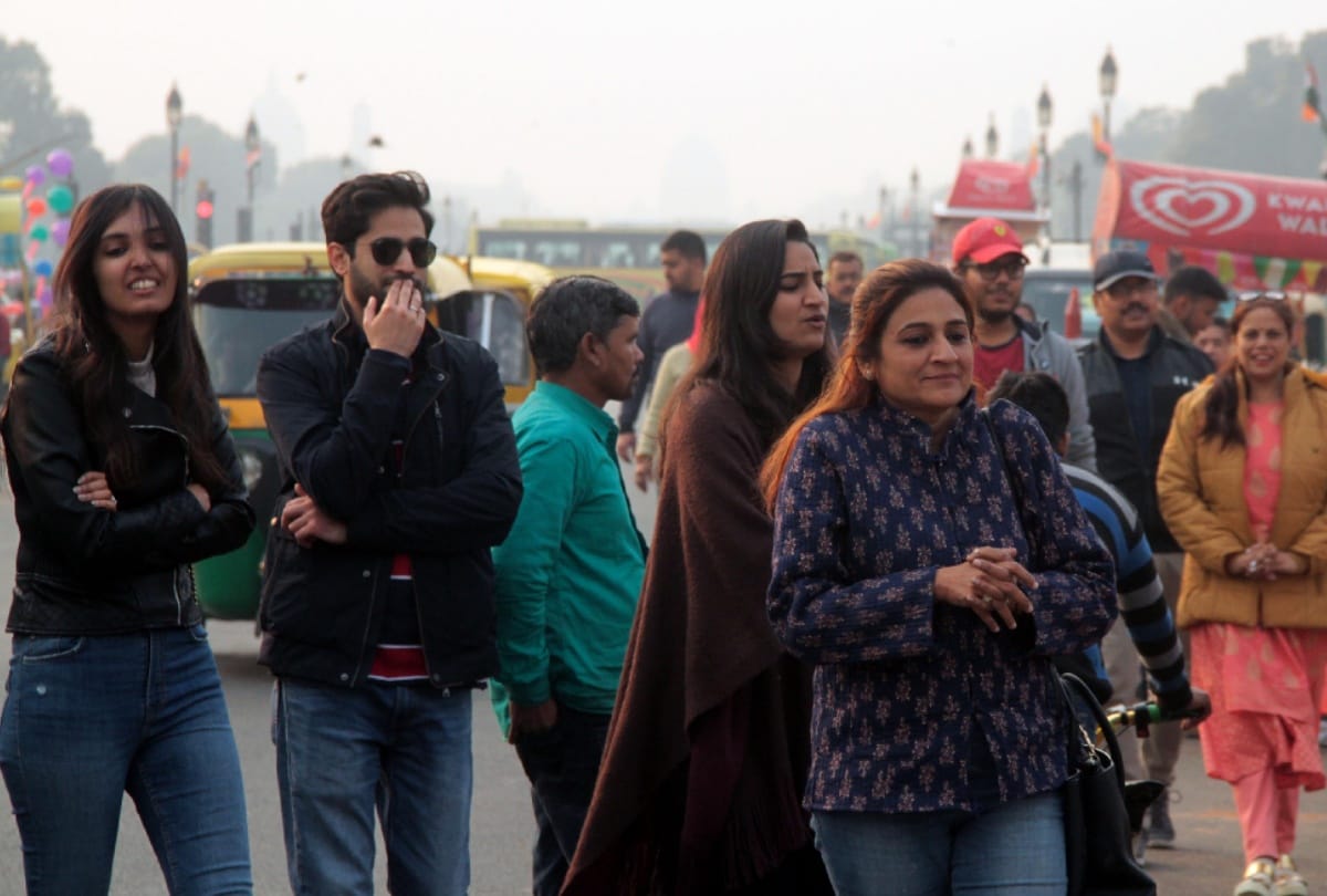Delhi minimum temperature was recorded coldest day of season