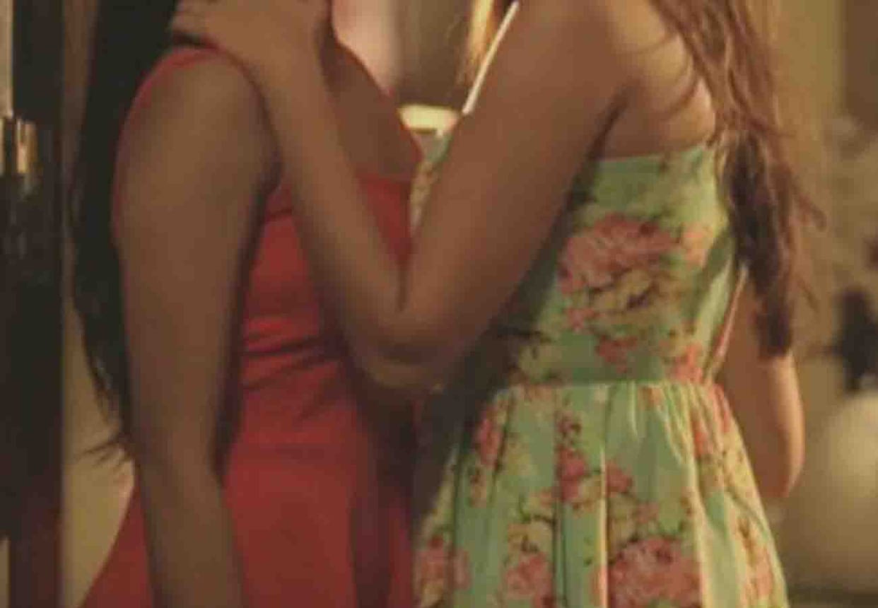 Two Homosexual Girls fallen in love and get married