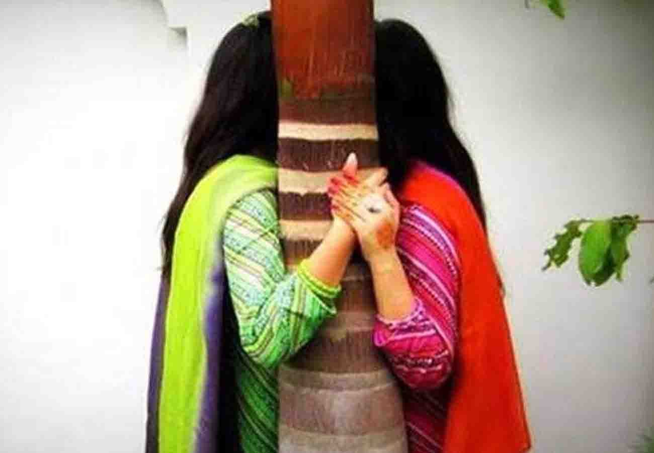 Two Homosexual Girls fallen in love and get married