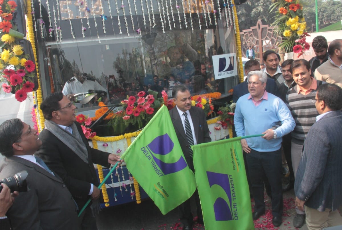 Third e-bus trial begins on Delhi streets