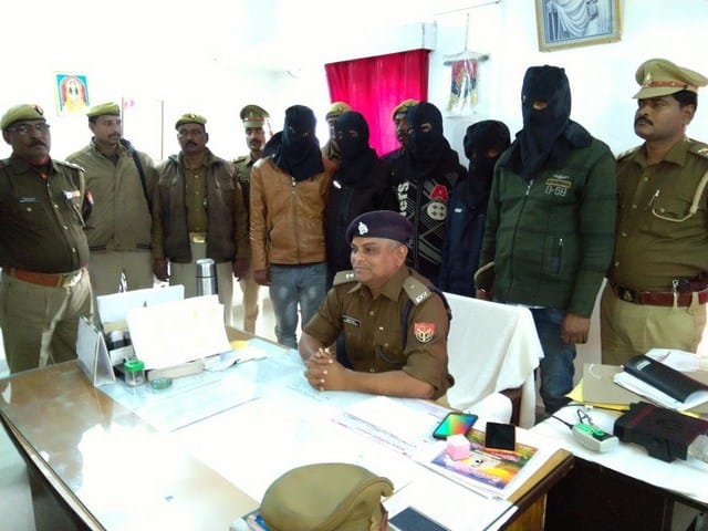 Five people arrested in the robbery case