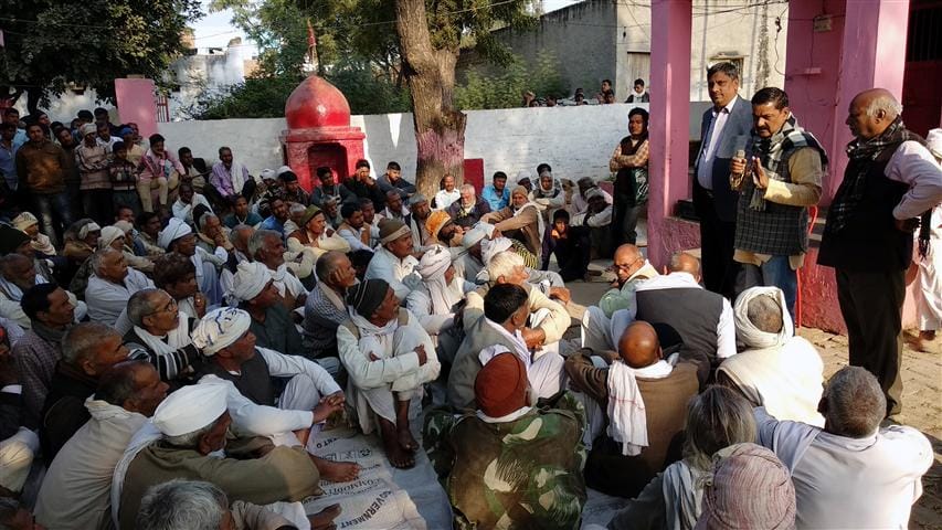 Farmers in the mood of R-cross, today will encircle the tehsil