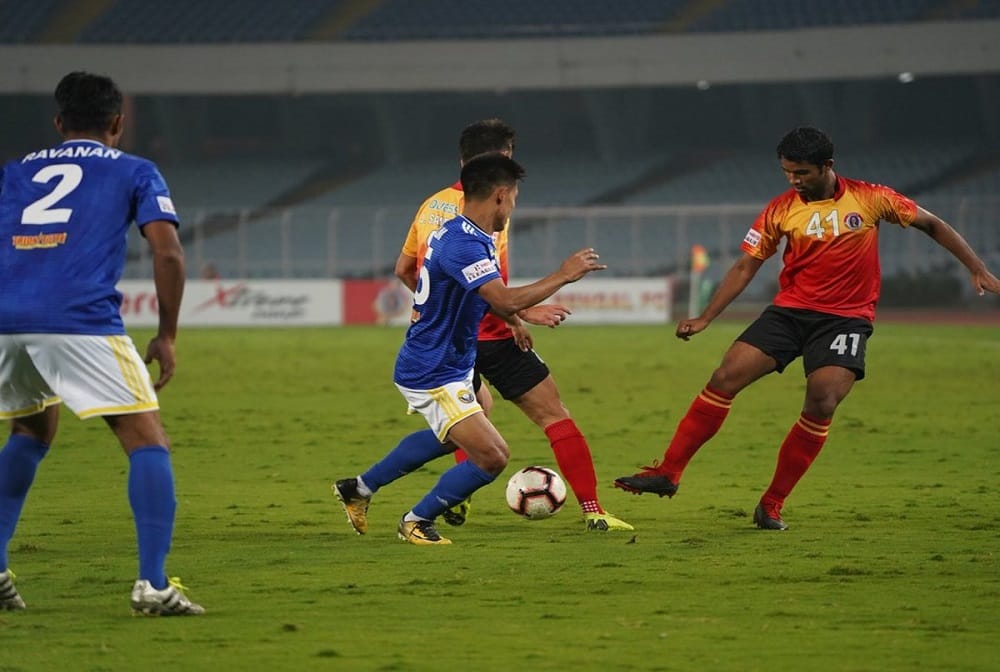 I-Leauge: neroca beat mohun bagan by 2-1, east bengal vs real kashmir match draw by 1-1