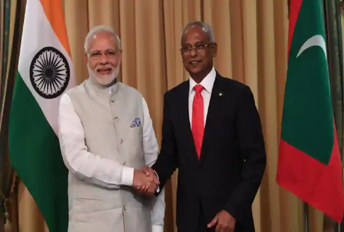 India does not demand construction of military base in Maldives for financial help