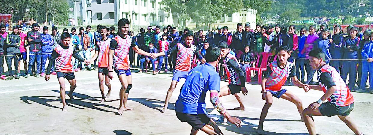bageshwar and kapkote won in kabaddi