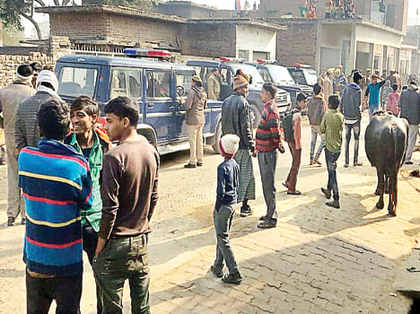 Raid on the notice of prohibited meat