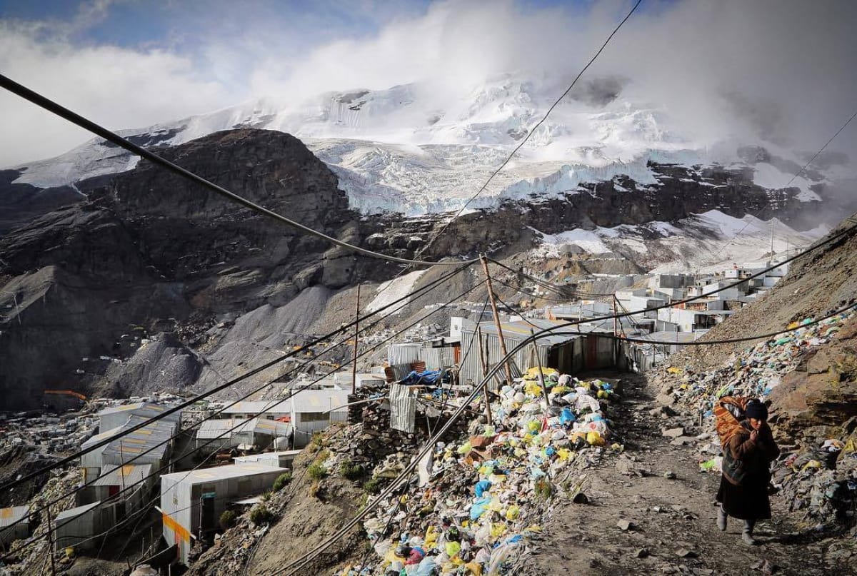 La Rinconada city in Peru is full of gold mine but people here lives in poor condition