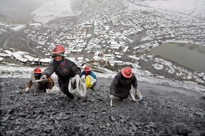 La Rinconada city in Peru is full of gold mine but people here lives in poor condition