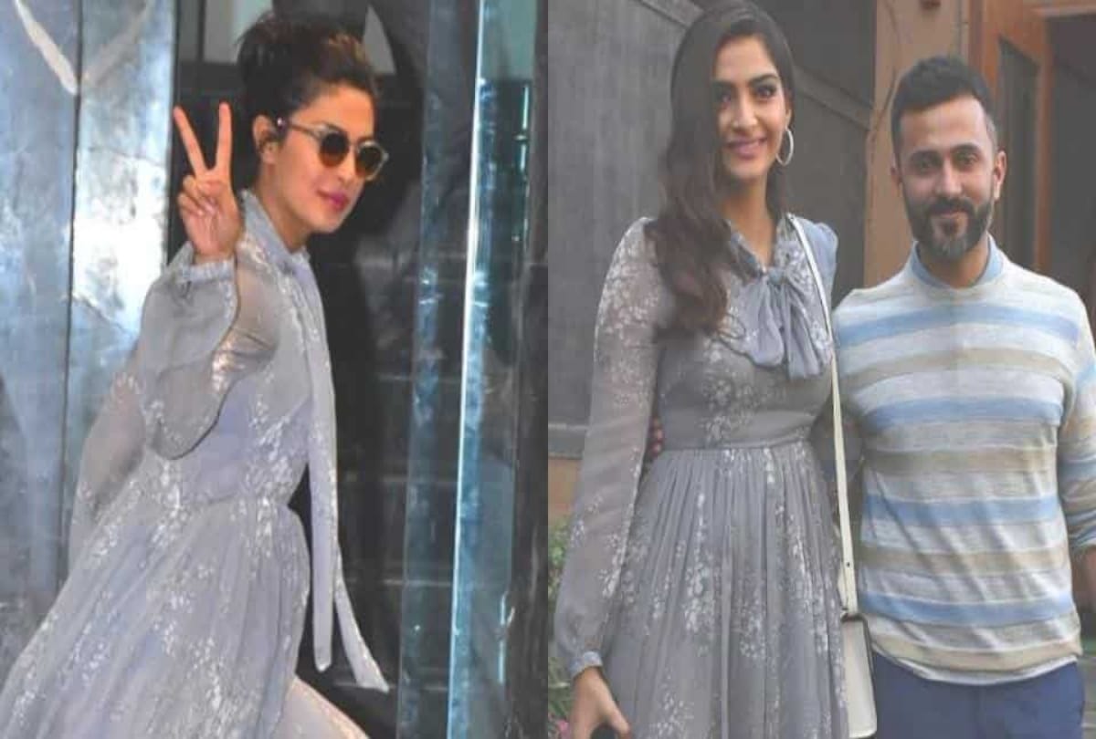 Sonam Kapoor or Priyanka Chopra Who carry this grey maxi dress better