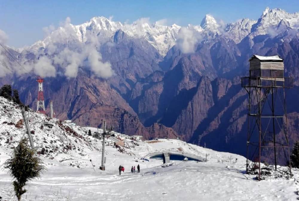 New Year 2019 Snowfall in uttarakhand 