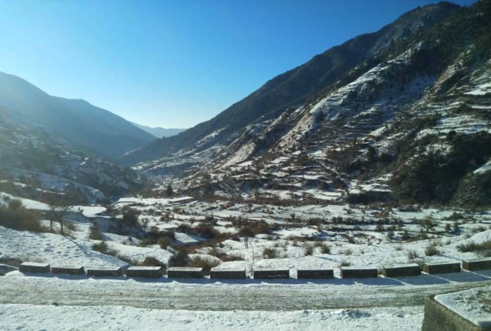 New Year 2019 Snowfall in uttarakhand 