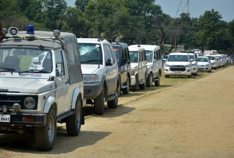 Dummy fleet rehearsed before narendra modi arrival in varanasi see photos