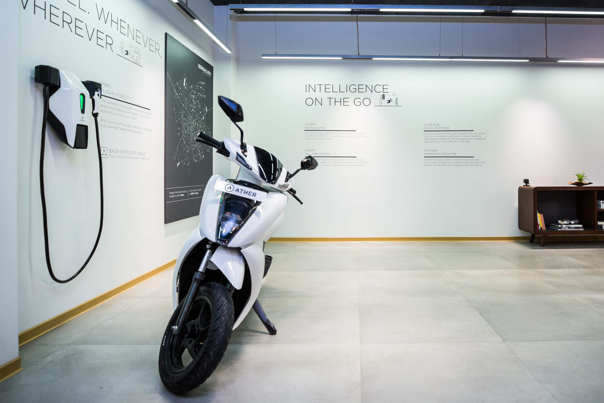 ather energy stopped the production of electric ather 340 scooter due to low demand