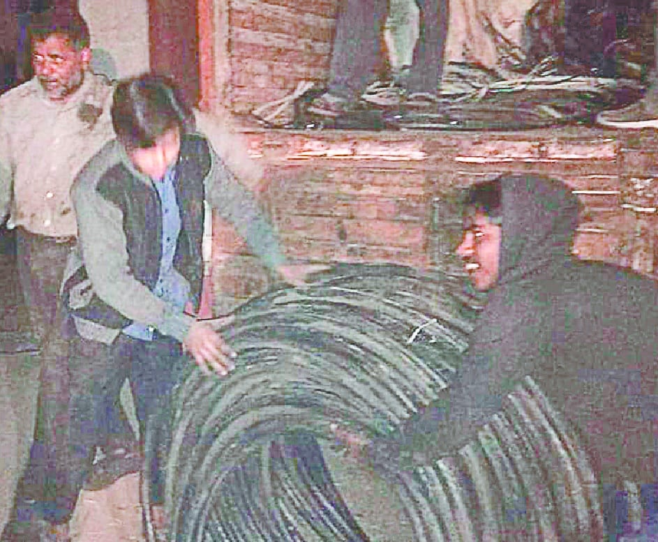 Police raid in Kabbadi market