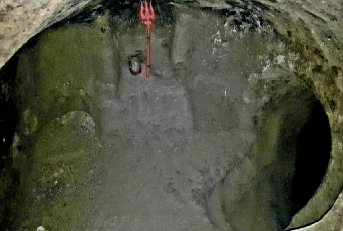 mystery of bhagirathi cave in soron kasganj