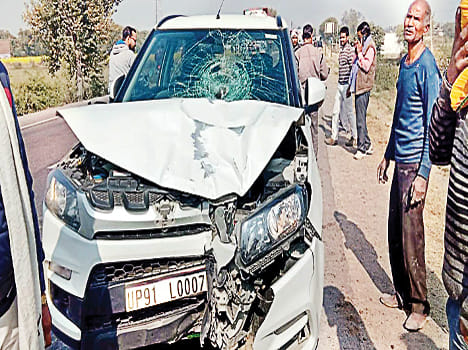 Death of bike driver aboard ADO vehicle