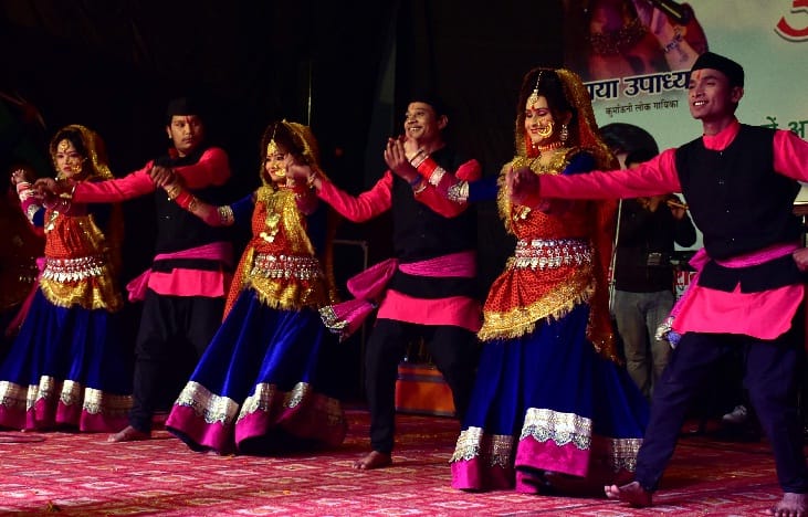 उतराखंड महोत्सव में कलाकारों ने मचाया धमाल