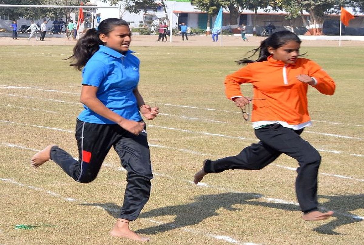 Police Modern School celebrated Sports Day in agra