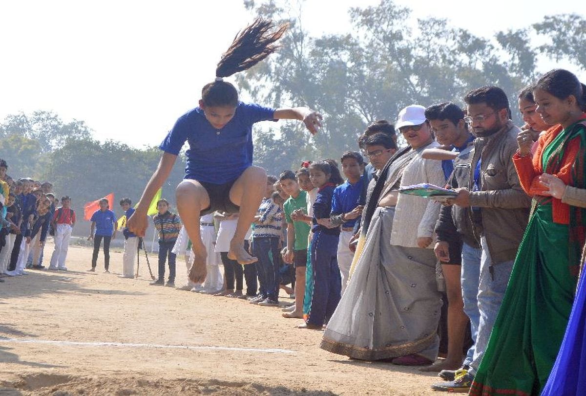 Police Modern School celebrated Sports Day in agra