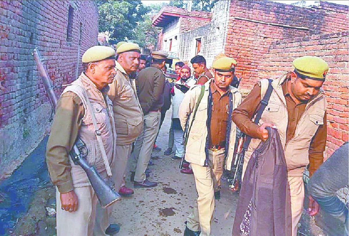 young man murdered in property dispute in mathura
