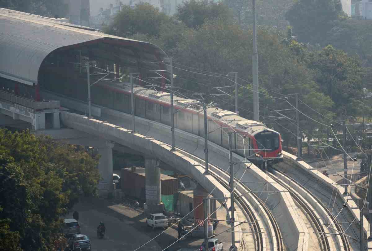 commercial run of metro will be start from charbagh to munshi pulia from february