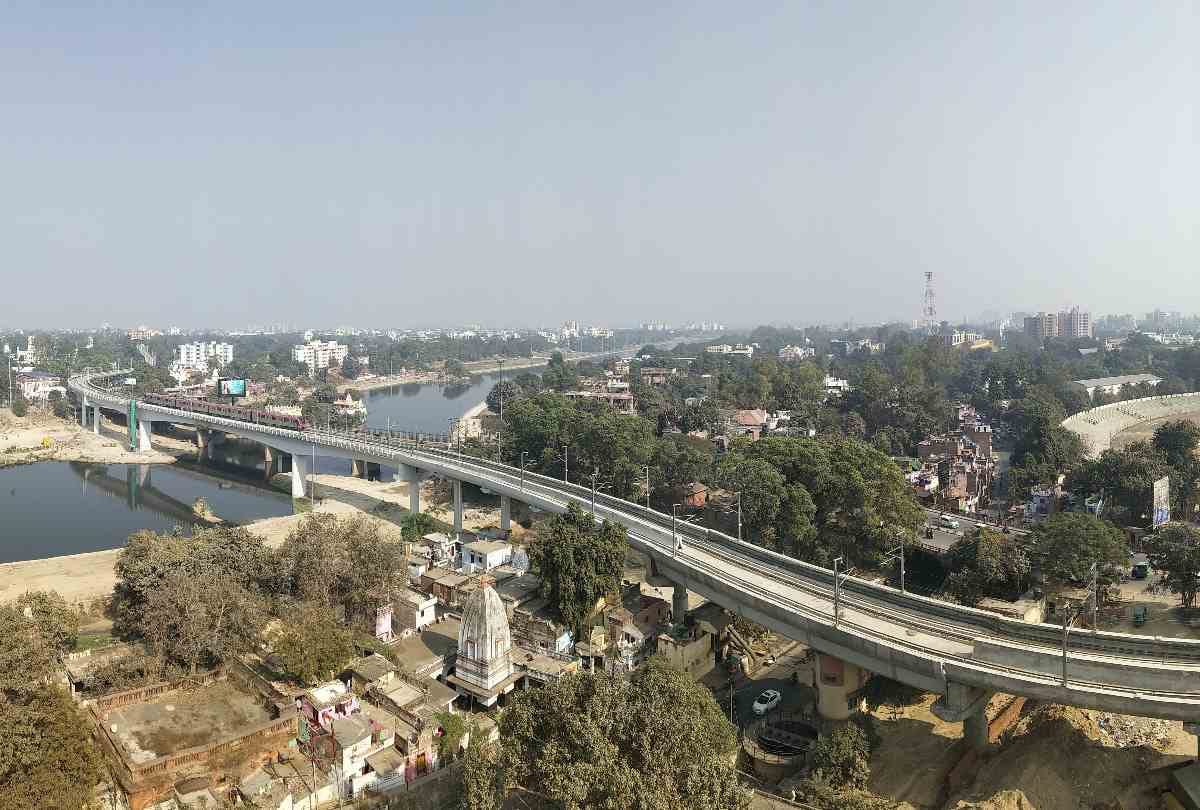commercial run of metro will be start from charbagh to munshi pulia from february