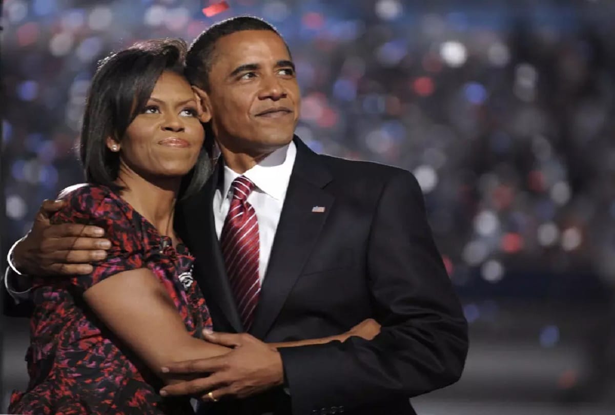 Barack Obama and Michelle Obama love story