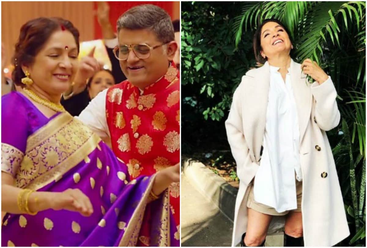 Neena Gupta  new look with shorts viral on social media