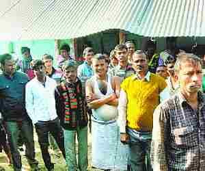 Dharupur village scared with bombs
