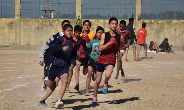 Rahul ran fastest in the 5000 meter race