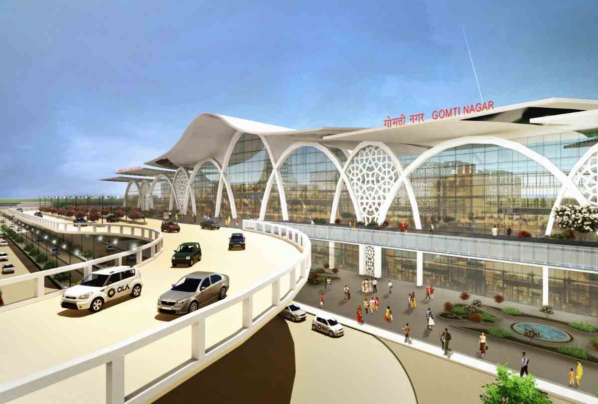 Passengers will get facilities like airport at gomti nagar station