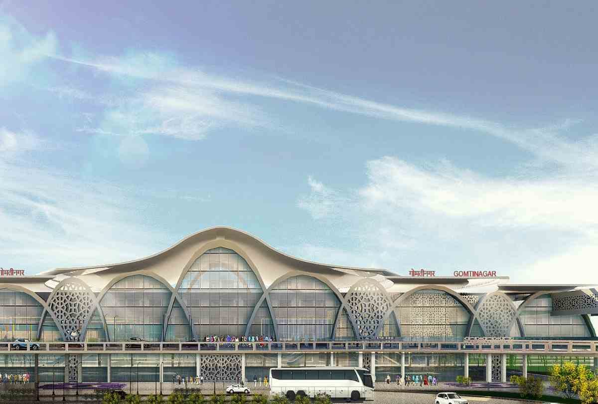 Passengers will get facilities like airport at gomti nagar station