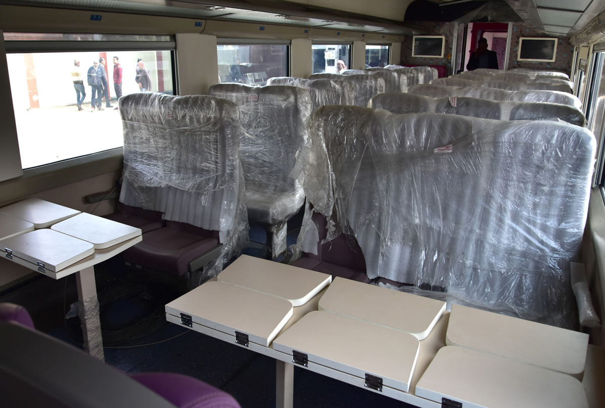Train 18 will run delhi to varanasi soon