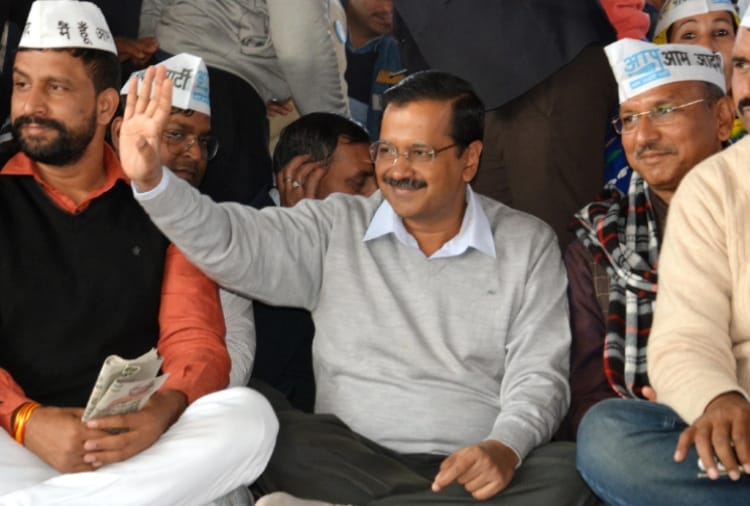 Delhi's CM Arvind Kejriwal rally in Karnal of Haryana