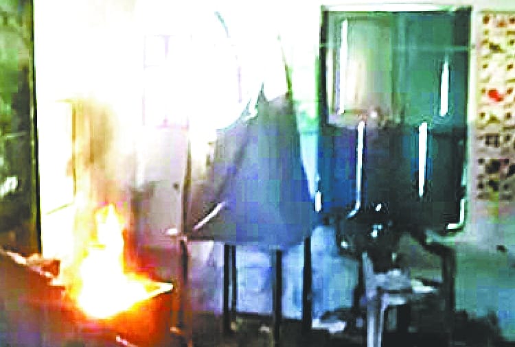 Violence during voting for panchayat poll in Punjab