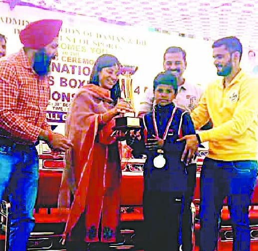 brijesh won silver in national competition