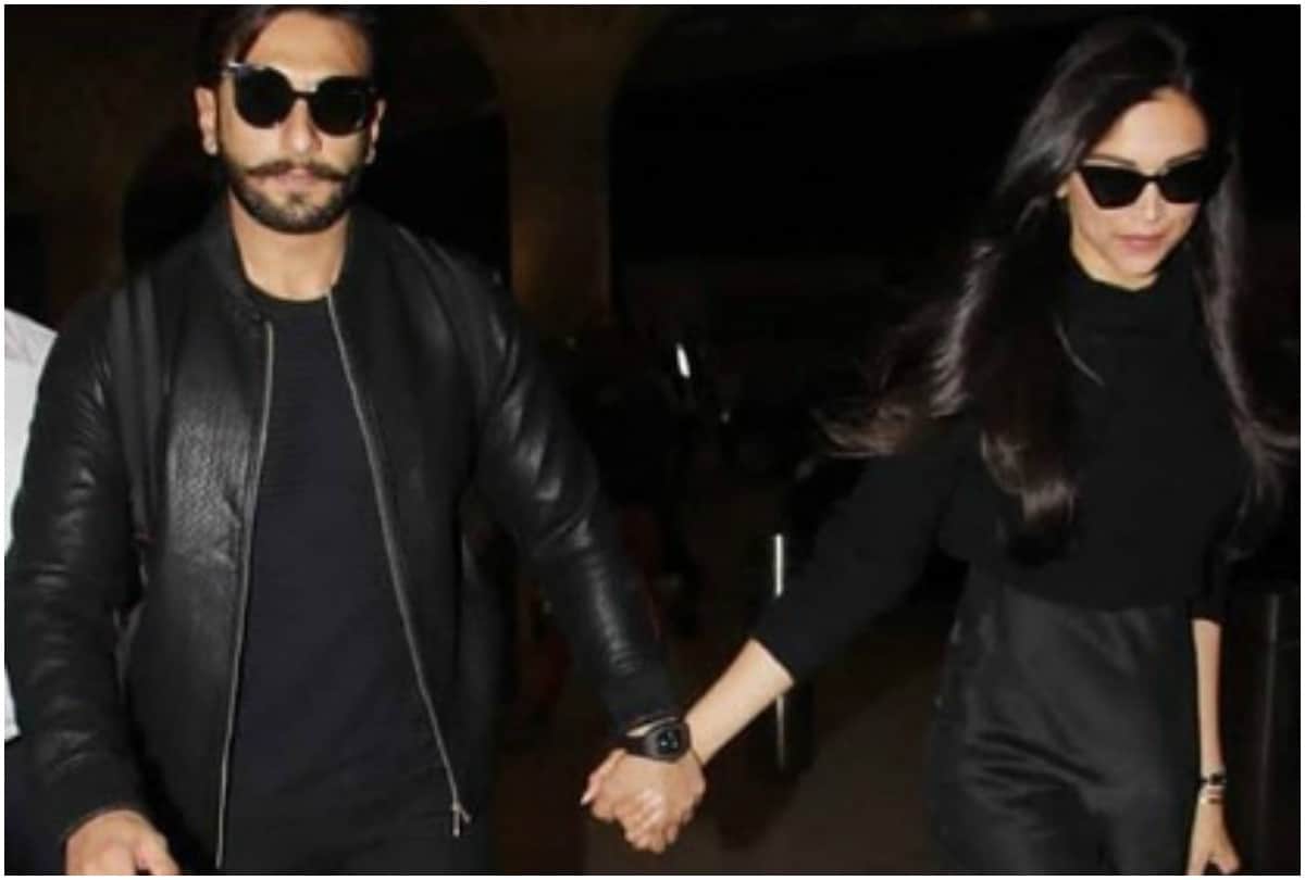 Deepika Padukone Ranveer Singh leave for honeymoon