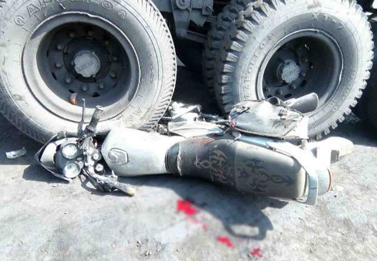 Father and son died in road accident in banda