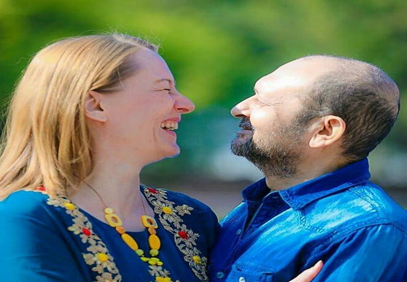 Wife of Actor Akhil Mishra Suzanne Bernert In the role of Sonia Gandhi