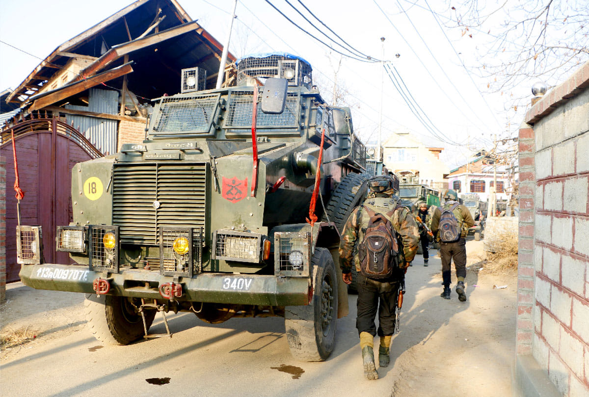 Jammu & Kashmir: Four militants killed in Pulwama encounter, army jawans video viral