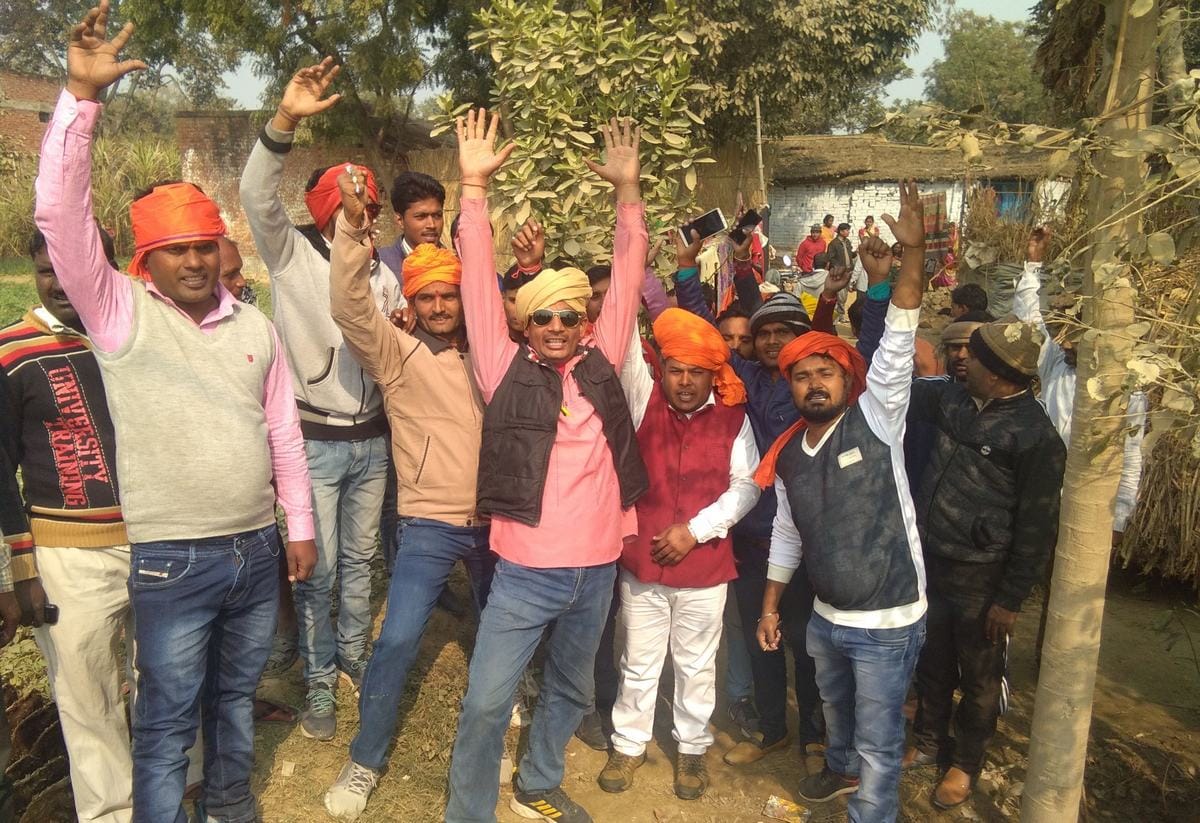 Hindu organization protest at venue of prayer place