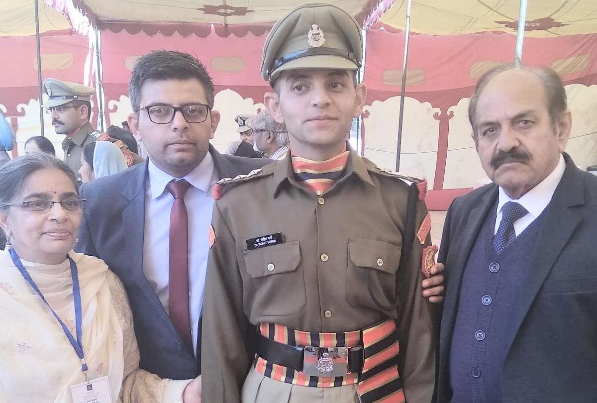 Dr rohit appointed as assistant commandant in BSF Una Himachal pradesh