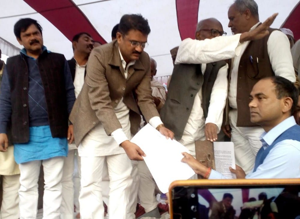 sugarcane farmers protested